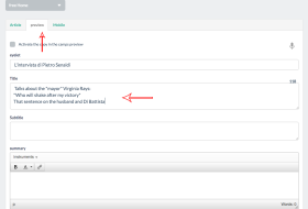 Custom fields for mobile