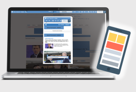 Dedicated Drag & Drop interface for mobile pagination
