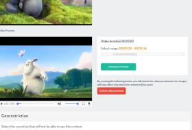 How to share a video preview in Social Networks