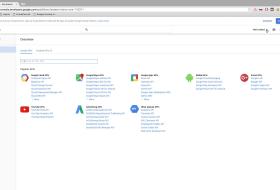 How to create a google application for the social login