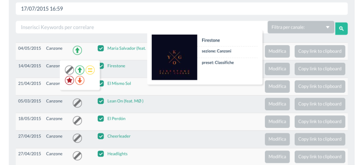 Click on an icon to see the <strong>set of available icons</strong>, then choose one.