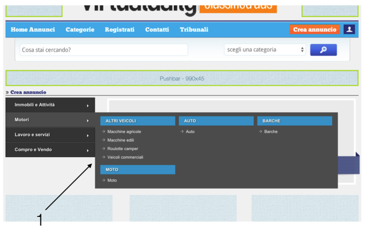 1.Choose the sub-category —> city cars, business cars etc...