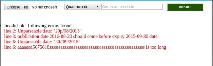 If It finds errors on it it tells you what's wrong with the file. 