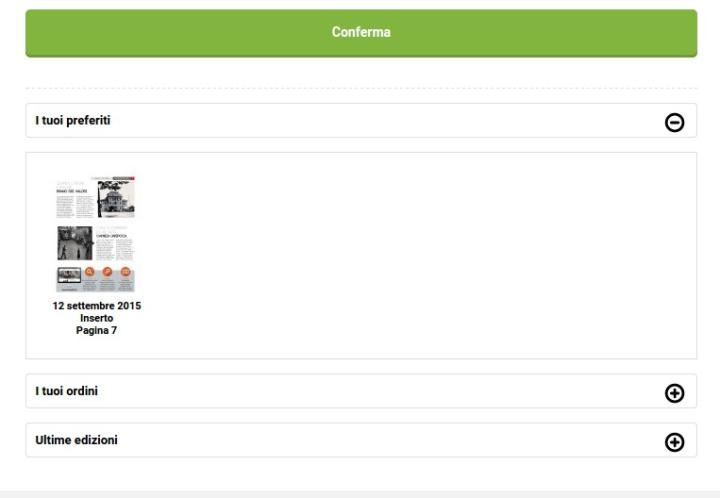 If you go back to the favorites page, you'll see the page you have just favored.