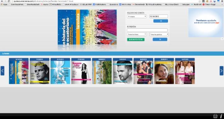 Once you select the title you're interested in, you'll be taken into the newsstand with only issues of that particular title.