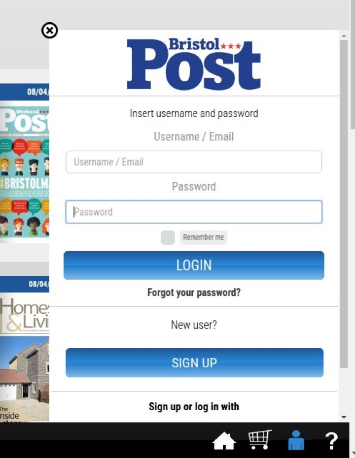 Click on "Forgot your password"