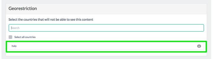 So, the content <strong>isn't available</strong> in the countries in the list