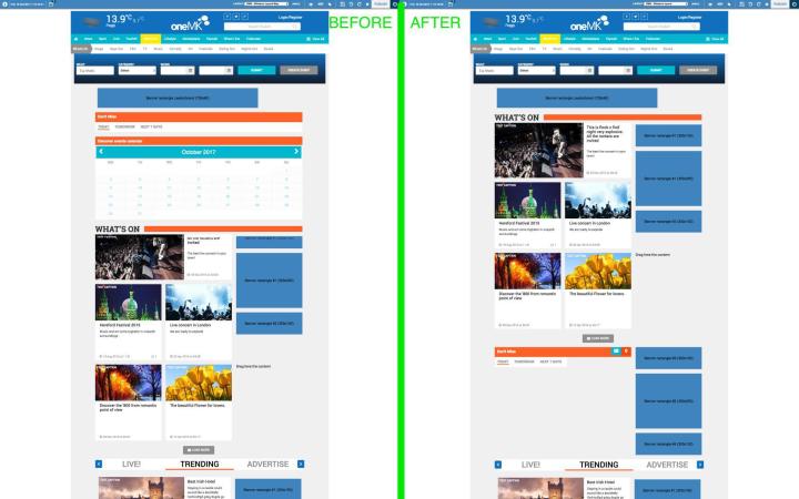 So, now you have to <strong>choose the layout</strong> to apply, <strong>select it</strong> and wait a few seconds. The page will be auto-reloaded by showing the selected layout applied (the change is not permanent or visible online).