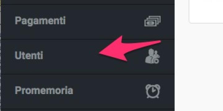 Creare nuovi utenti - ITA