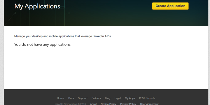 How to configure LinkedIn account